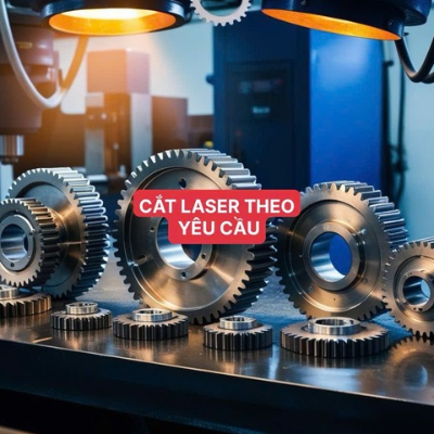 Cắt laser kim loại theo yêu cầu || Phương pháp gia công tại Cơ Khí MORI